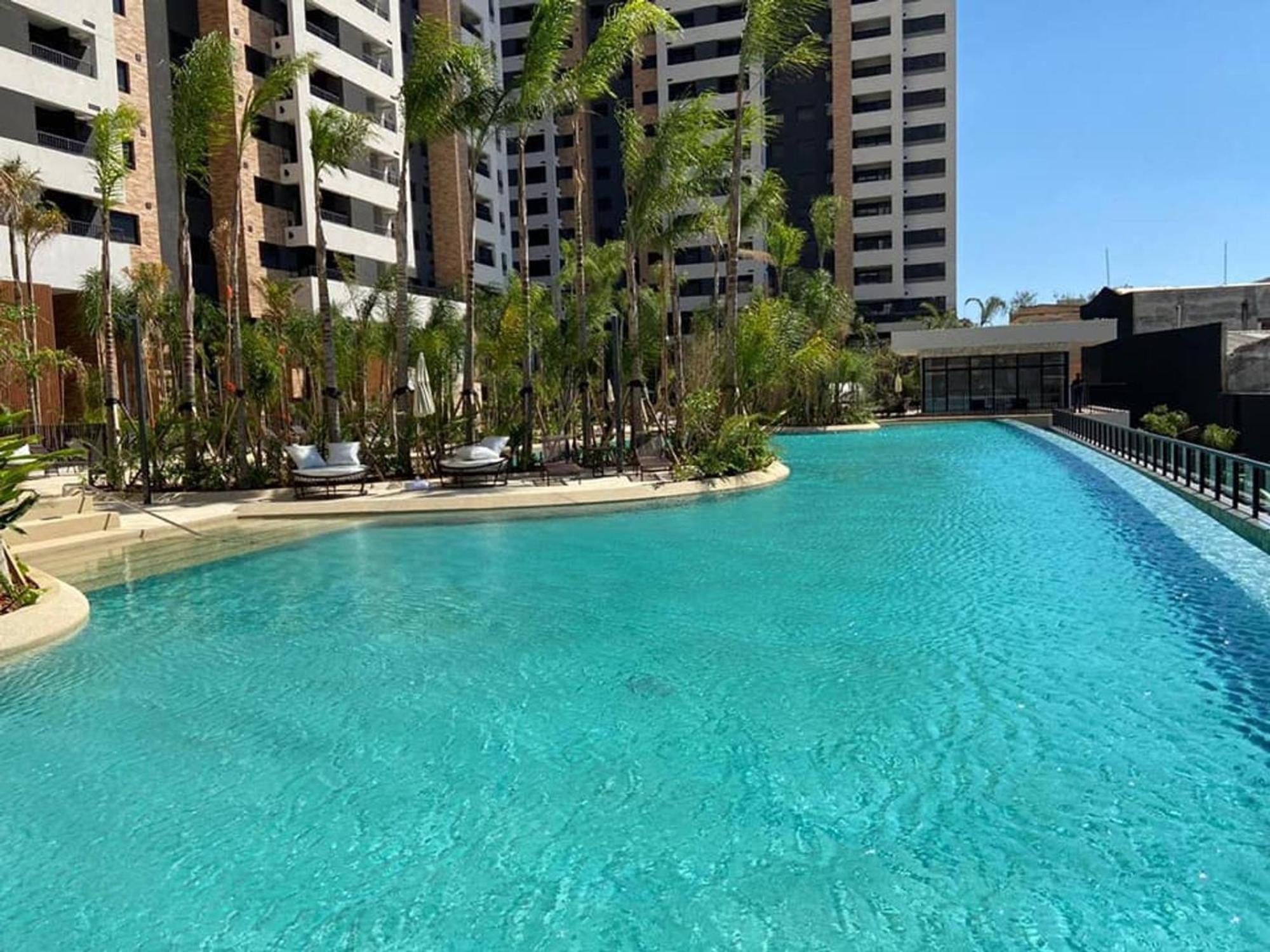 סאו פאולו Apto Resort Bras Piscina, Ar-Condicionado מראה חיצוני תמונה