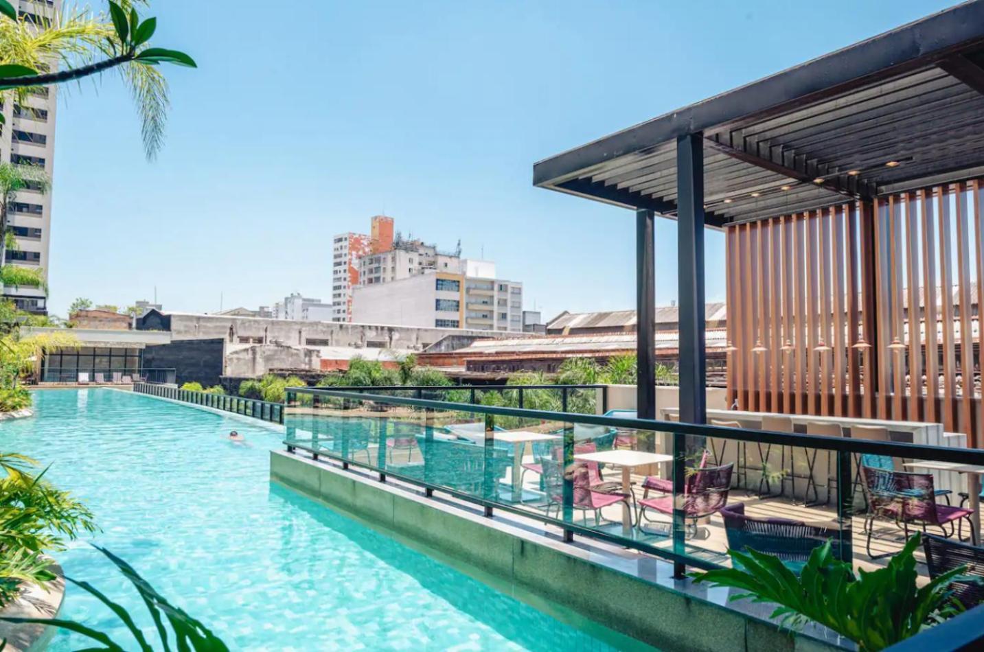 סאו פאולו Apto Resort Bras Piscina, Ar-Condicionado מראה חיצוני תמונה